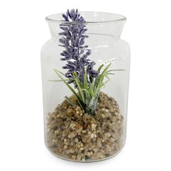 Maceta Con Flor Morada - Viva