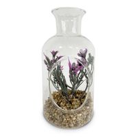 Florero Botella Con Flor - Viva