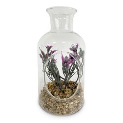 Florero Botella Con Flor - Viva