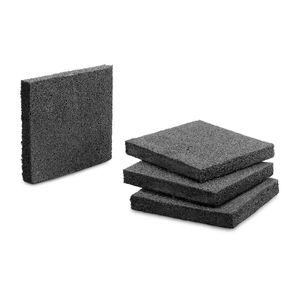 Set De 4 Almohadillas De Soporte Anti-Vibración Negra - Inofix