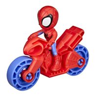 Figura De Acción 1 Personaje + 1 Moto Diseños Durtidos - 	
Spidey And His Amazing Friends