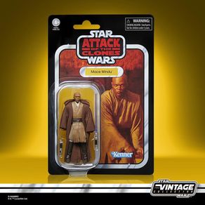 Figura De Acción Mace Windu Vintage - Star Wars