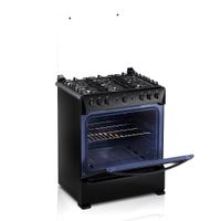 Estufa A Gas Con Horno 6 Hornillas 30 Plg - Indurama