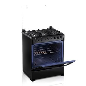 Estufa A Gas Con Horno 6 Hornillas 30 Plg - Indurama