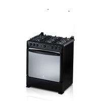 Estufa A Gas Con Horno 6 Hornillas 30 Plg - Indurama