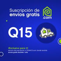 Membresía de Envío Gratis por 1 Año Dentro de la Ciudad de Guatemala