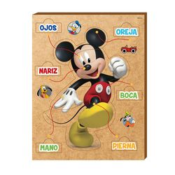 Rompecabezas-Partes-Del-Cuerpo-Mickey-Mouse-12-Pzas---Disney