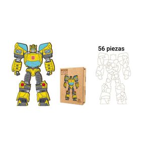 Rompecabezas En 3D Diseño Bumblebee 56 Pzas - Transformers