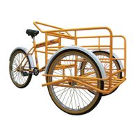 Triciclo Para Transporte De Carga Rin 26 Frenos Coster - Lider Bike