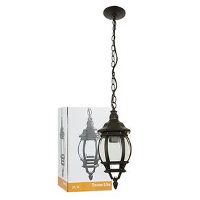 Farol De Pared Exterior Negro 26 W - Tecnolite