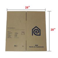 Caja De Cartón Para Mudanza Mediana 34X35X35 Cm