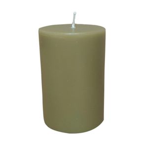 Vela Cilindro Verde Musgo 6.35 X 10.16 Cm - Pilandros