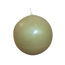 Vela Esfera Verde Musgo No 8 7.52 Cm - Pilandros