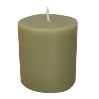 Vela Cilindro Verde Musgo 6.35 X 7.62 Cm - Pilandros