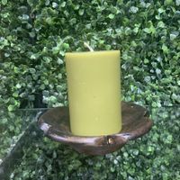 Vela Cilindro Verde Musgo 6.35 X 10.16 Cm - Pilandros