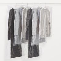 Bolsas Guardarropa Antipolilla Transparentes 6 Piezas - Rayen