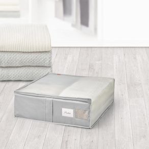 Funda Para Mantas Gris 65 X 55 X 20 Cm - Rayen