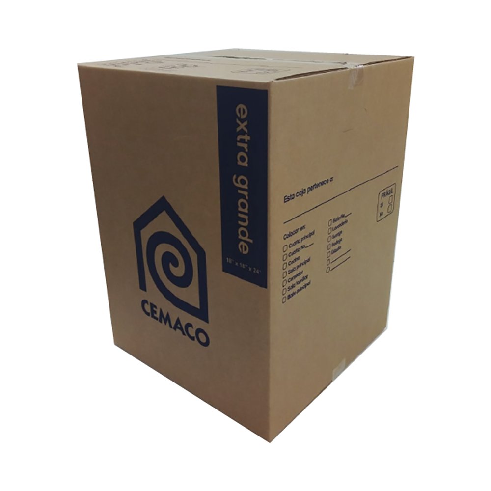 Caja para Mudanza Extra Grande de 24 x 20 x 20 plg