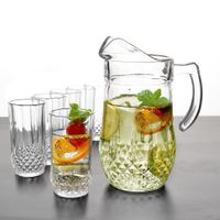 Set Pichel Y Vasos 7 Pzas - Toscana