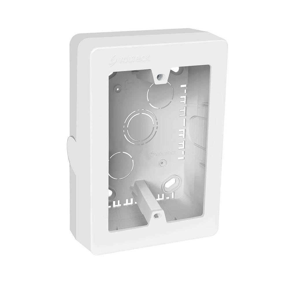 Caja Eléctrica Rectangular de Plástico uso Canaleta 8X5X13 Cm