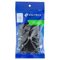 Tomacorriente Para Televisión Con Placa Negra - Volteck