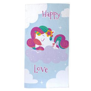 Toalla De Algodón Diseño Unicornio 30X60 Plg - Kaufman
