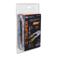 Cable De Protección Con 2 Ganchos 2M - Truper
