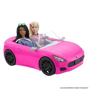 Carro Deportivo Convertible Rosa - Barbie