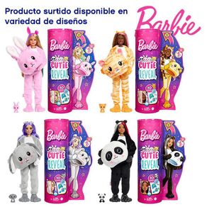 Muñeca Revelación Vestida De Animales Diseños Surtidos - Barbie