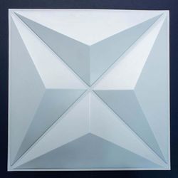 Caja-De-Panel-Decorativo-Piramide-Blanco-50X50-Cm---Multicons