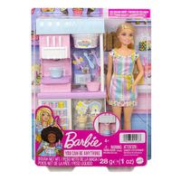 Set De Muñeca Con Heladería - Barbie