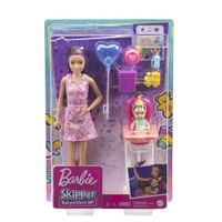Set De Muñeca Niñera Fiesta De Cumpleaños Skipper - Barbie