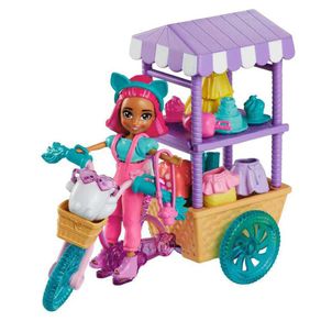 Set De Carrito De Dulces Sorpresas En Pollyville - Polly Pocket
