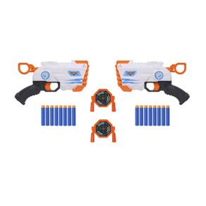 Set De 2 Pistolas Lanzadoras Con 16 Dardos Y 2 Objetivos - Koala