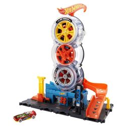 Super Tienda De Llantas Para Carros City - Hot Wheels