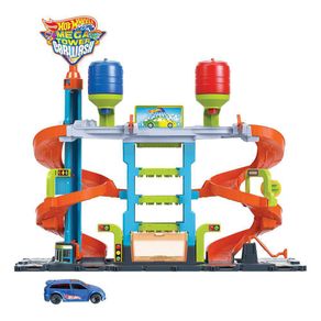 Mega Torre Lavado De Carros City - Hot Wheels