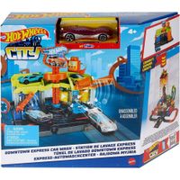 Autolavado De La Ciudad Para Carros City - Hot Wheels
