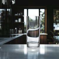 Vaso de Vidrio Transparente 10.82 Oz