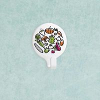 Colgador Adhesivo Circular Decorado - Inofix Varios Diseños