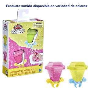 Set De 2 Latas De Plasticina Crystal Crunch Colores Surtidos - Play Doh