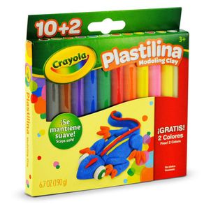 Plasticina De 12 Colores - Crayola