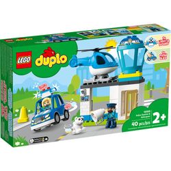 Juego-De-Construccion-Duplo-Rescate-Comisaria-De-Policia-40-Pzas---Lego