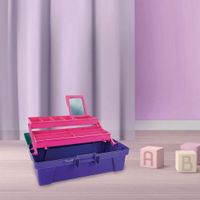 Caja Vanity Verde Con Lila 14 Plg - Rimax