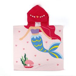 Toalla Con Capucha De Sirena - Koala Kids