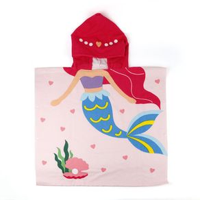 Toalla Con Capucha De Sirena - Koala Kids