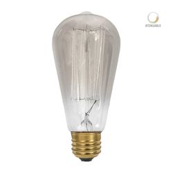 Bombilla Decorativa Tipo Pera Luz Cálida Base E27 De 35 W - Tecnolite