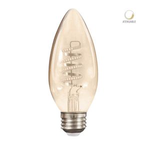 Bombilla Led Decorativa Torpedo Luz Cálida Base E27 De 3.8 W - Tecnolite
