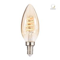 Bombilla Led Decorativa Torpedo Luz Cálida Base E12 De 3.8 W - Tecnolite