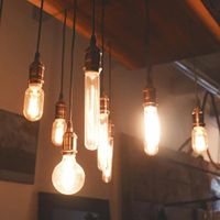 Bombilla Decorativa Tubular Humo Incandescente 35 W - Tecnolite