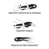 Alicate De Presión Recto De 12 Plg - Truper